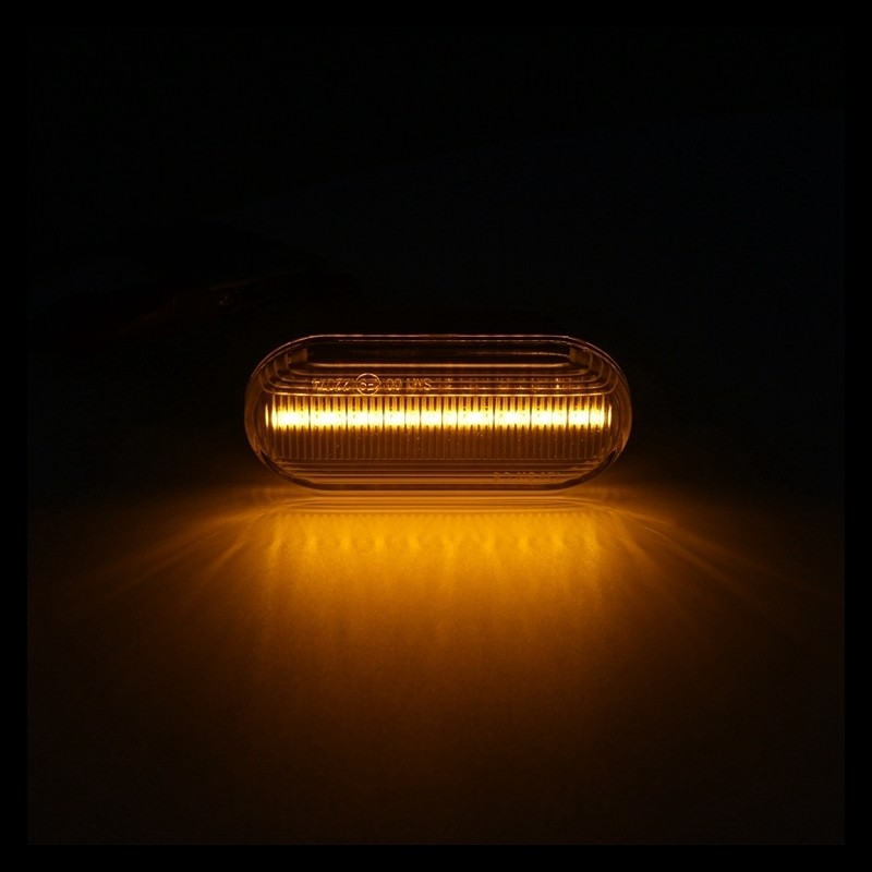 Frecce Laterali Led per Ford FOCUS II Tre volumi (DB_, FCH, DH) (04/2005) Fanalini Tradizionali chiari