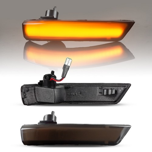 Frecce Laterali Led per Ford FOCUS II Turnier (DA_, FFS, DS) (07/2004 09/2012) Da Specchietto Dinamiche fumé