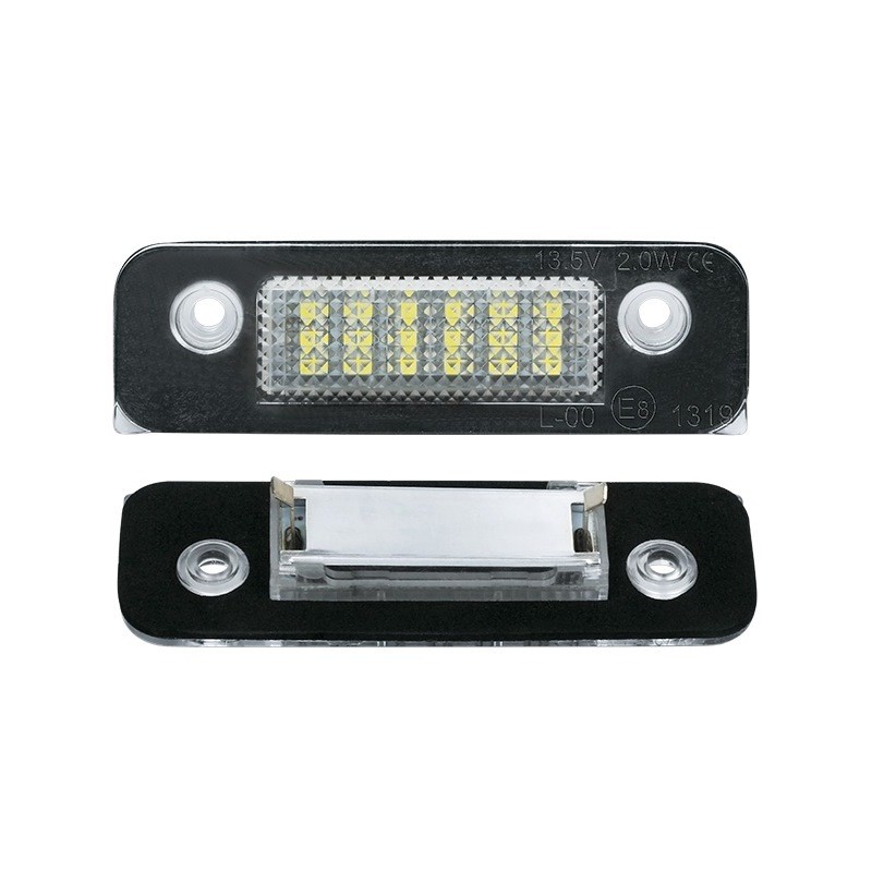Kit Luce Targa per Ford FUSION (JU_) (08/2002 12/2012) Coppia Placchette Led NoError
