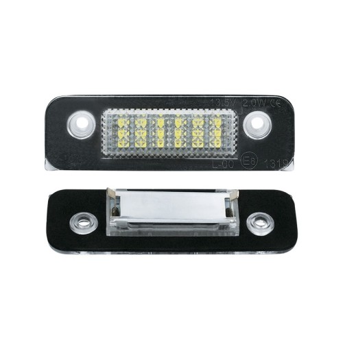 Kit Luce Targa per Ford FUSION (JU_) (08/2002 12/2012) Coppia Placchette Led NoError