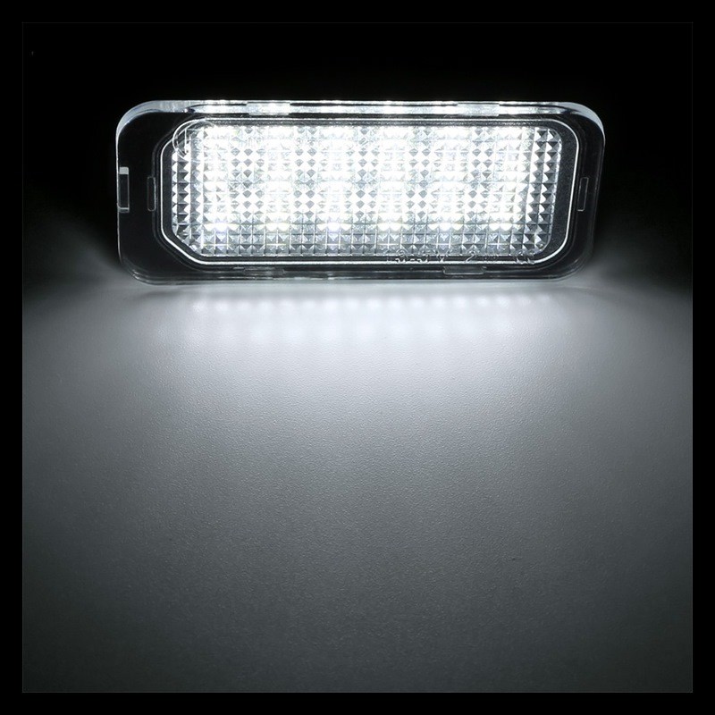 Kit Luce Targa per Ford KA+ III (UK, FK) (08/2014) Coppia Placchette Led NoError V9