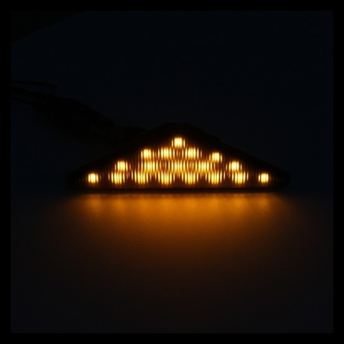 Frecce Laterali Led per Ford MONDEO III (B5Y) (10/2000 03/2007) Fanalini Tradizionali fumé