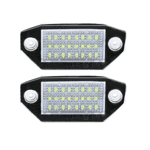 Kit Luce Targa per Ford MONDEO III Turnier (BWY) (10/2000 03/2007) Coppia Placchette Led NoError