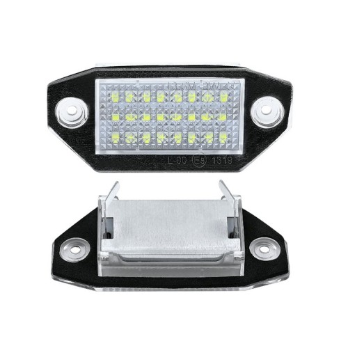 Kit Luce Targa per Ford MONDEO III Turnier (BWY) (10/2000 03/2007) Coppia Placchette Led NoError