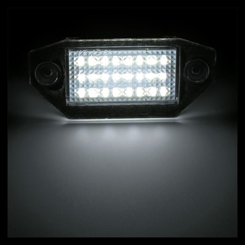 Kit Luce Targa per Ford MONDEO III Turnier (BWY) (10/2000 03/2007) Coppia Placchette Led NoError