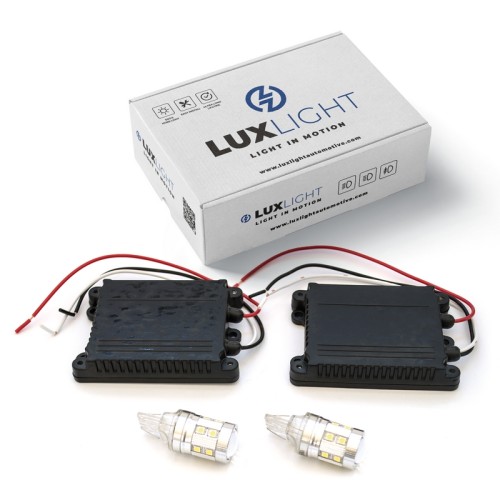 Full Kit DRL Luci Diurne a Led T20 1 Luce W21W Canbus NoError