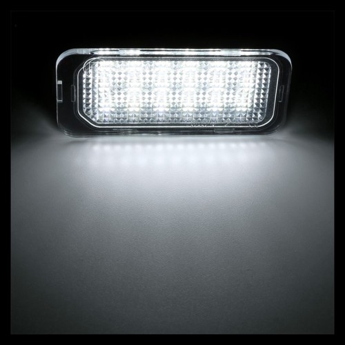 Kit Luce Targa per Ford S-MAX (WA6) (05/2006 12/2014) Coppia Placchette Led NoError V9
