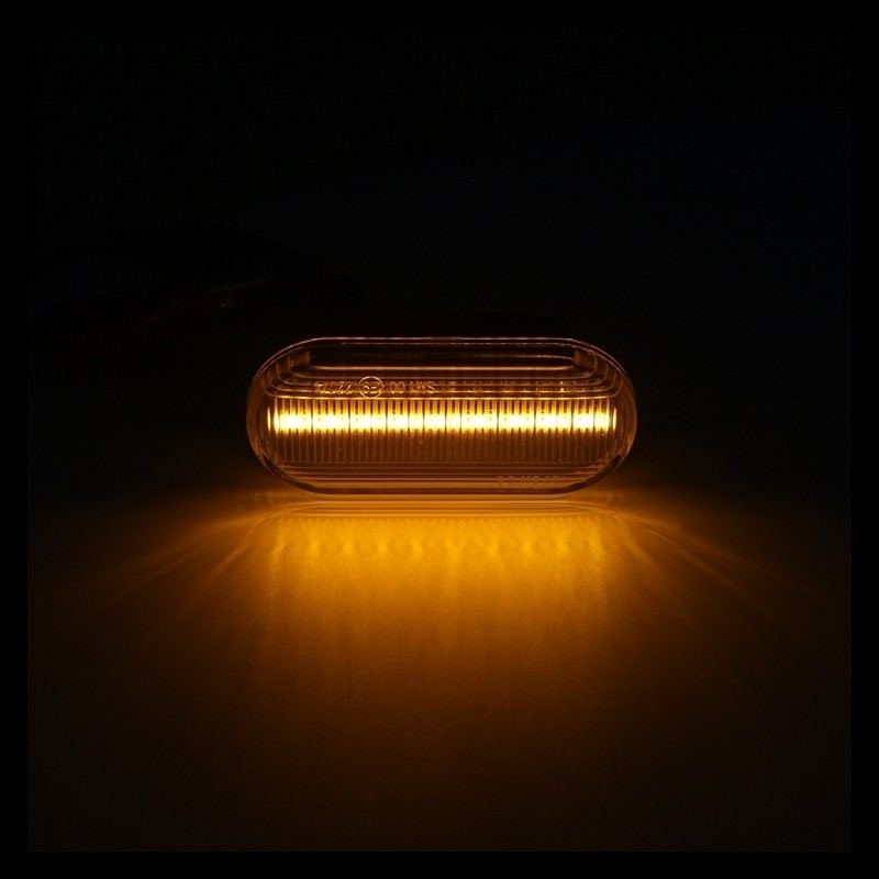 Frecce Laterali Led per VW VOLKSWAGEN AMAROK (2H_. S1_. S6_. S7_.) (09/2010) Fanalini Tradizionali chiari V20