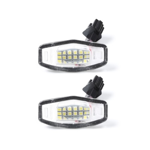 Kit Luce Targa per HONDA CIVIC VIII Tre volumi (FD, FA) (09/2005) Coppia Placchette Led NoError