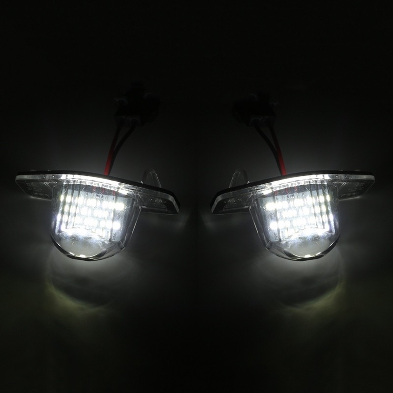 Kit Luce Targa per HONDA CR-V III (RE_) (06/2006) Coppia Placchette Led NoError