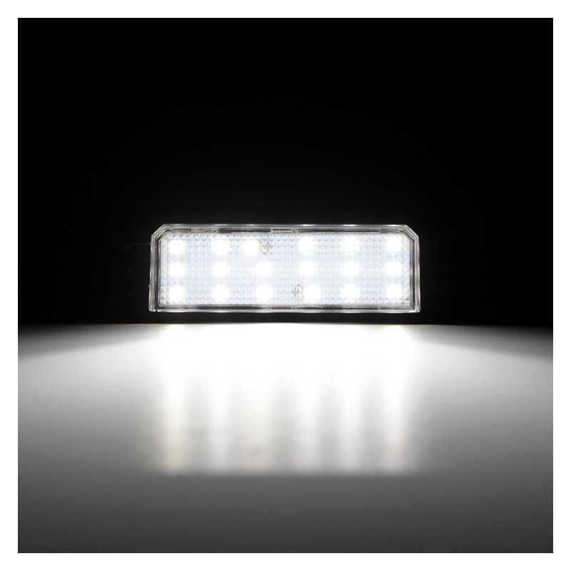 Kit Luce Targa per HYUNDAI i30 (PDE, PD, PDEN) (11/2016) Coppia Placchette Led NoError V11