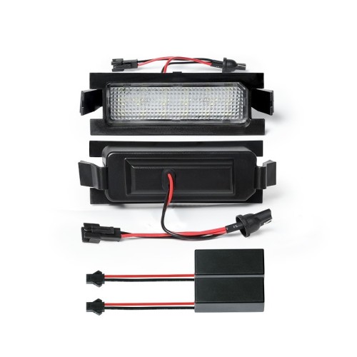 Kit Luce Targa per HYUNDAI i30 Coupé (05/2013) Coppia Placchette Led NoError V10