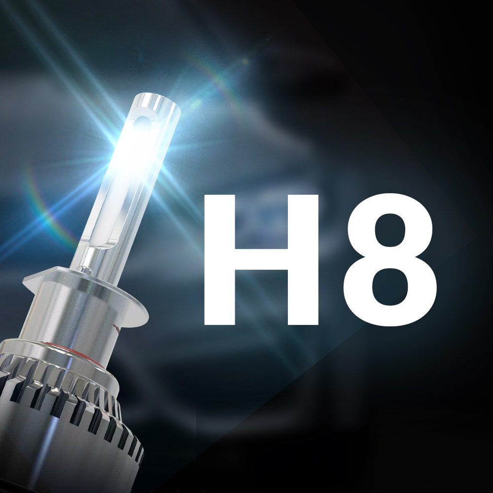 Kit Led H8 Auto e moto 12V