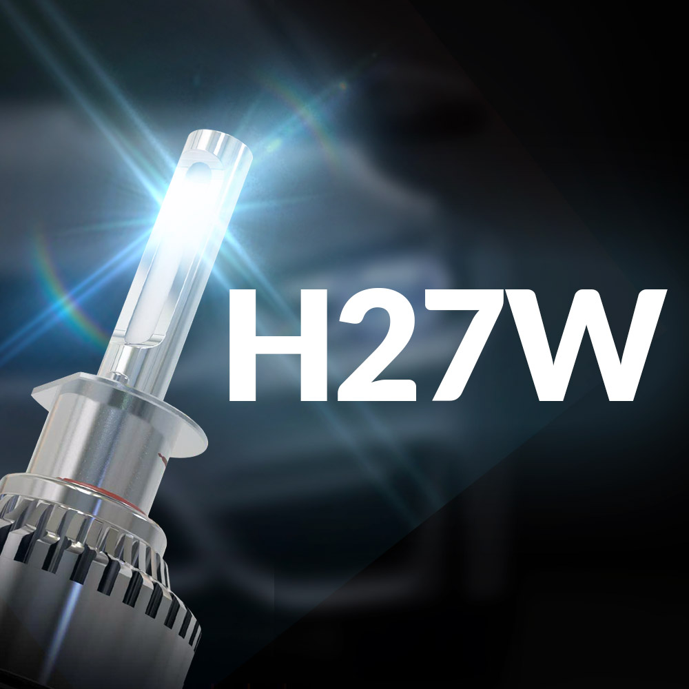 Kit Led H27W Auto e moto 12V