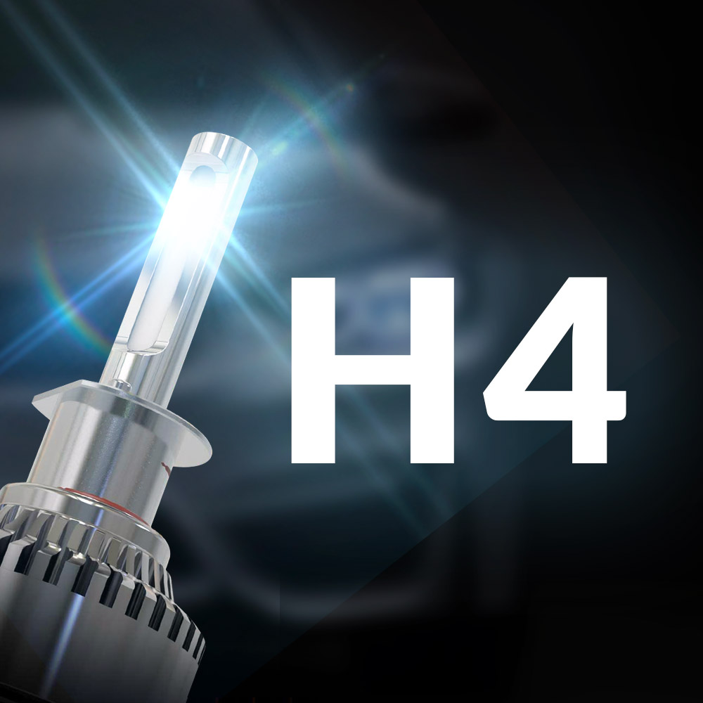 Kit Led H4 Auto e moto 12V