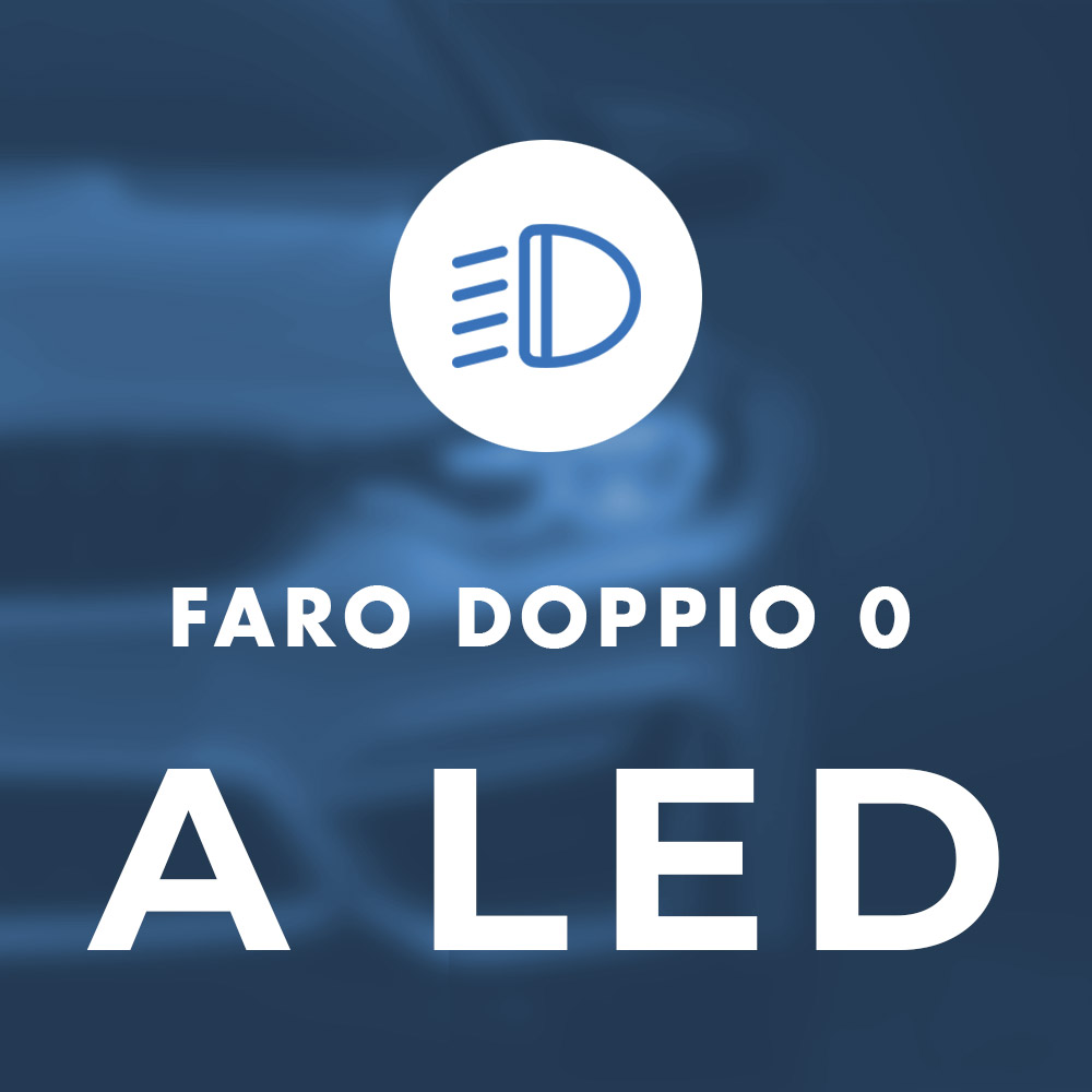 Faro Doppio O A Led