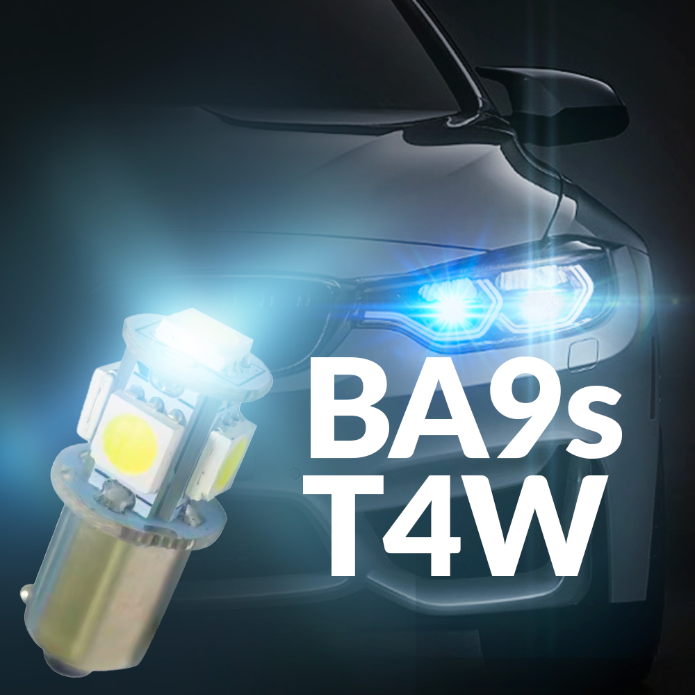 Lampadine Led BA9s T4W Auto e moto 12V