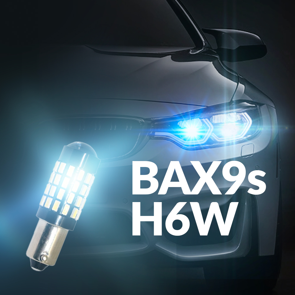 Lampadine Led BAX9s H6W Auto e moto 12V