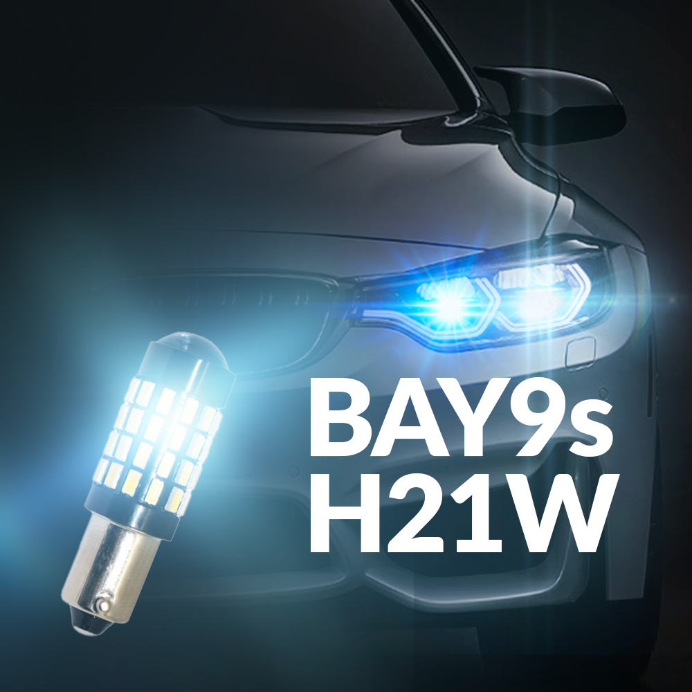 Lampadine Led BAY9s H21W Auto e moto 12V