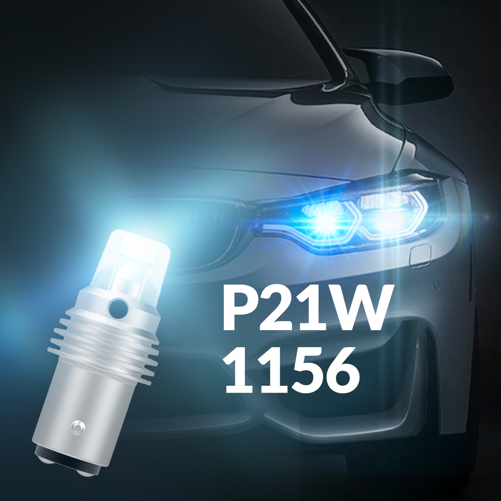Lampadine Led P21W  1156 Auto e moto 12V