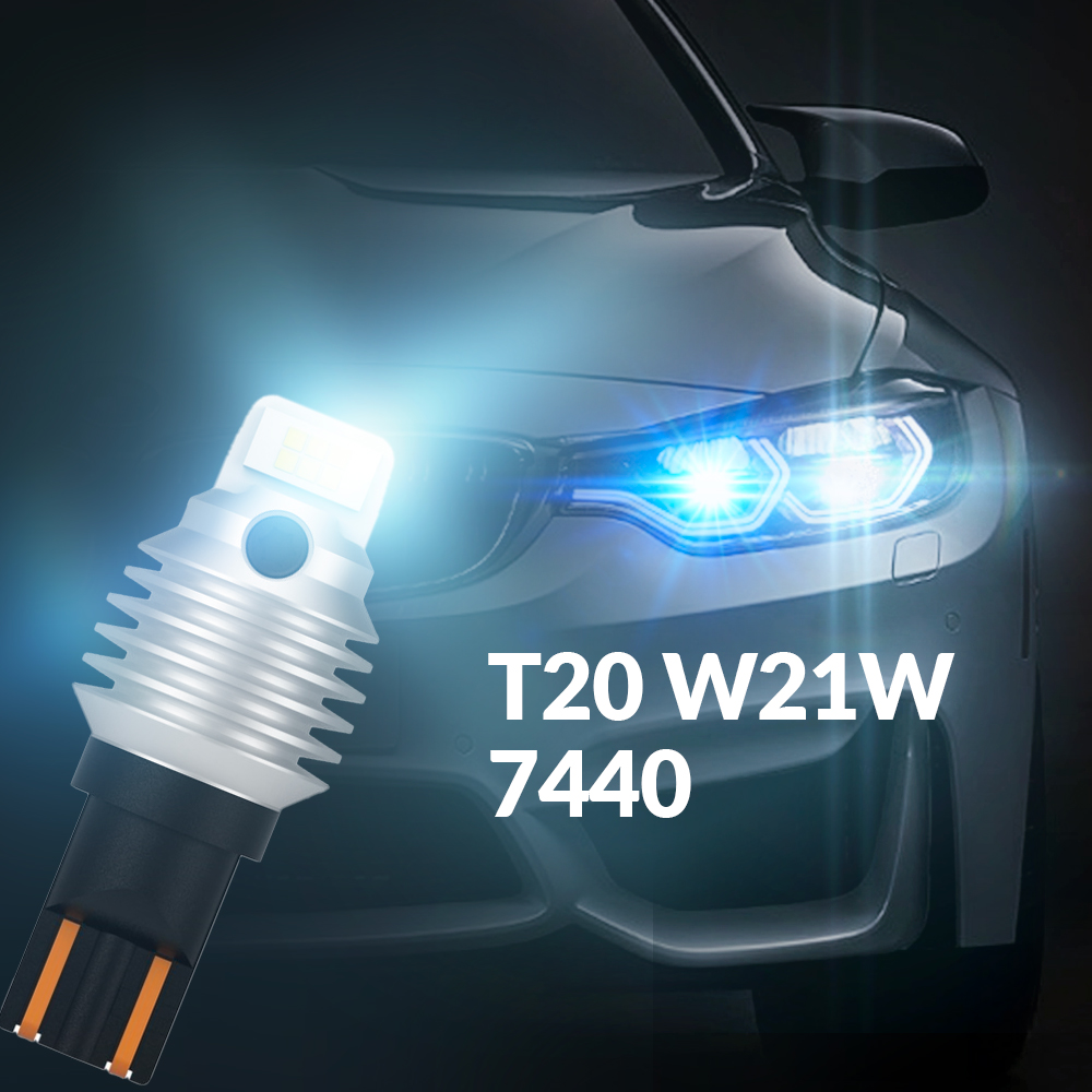 Lampadine Led T20 W21W  7440 Auto e moto 12V
