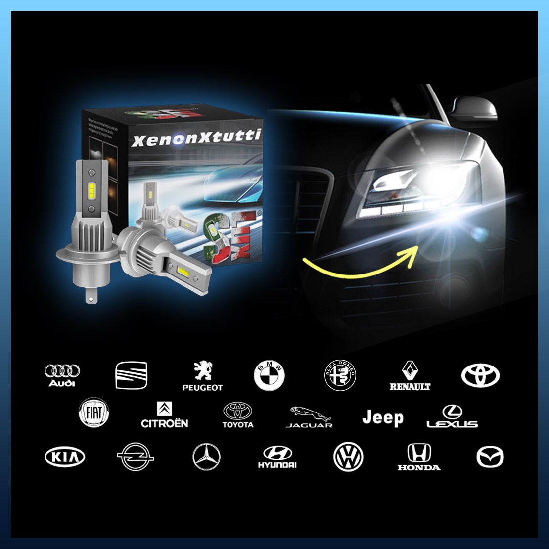 XenonPerTutti Ditta specializzata in illuminazione auto led o xenon